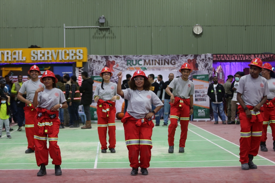 Dance Performance by Mining Safety Division