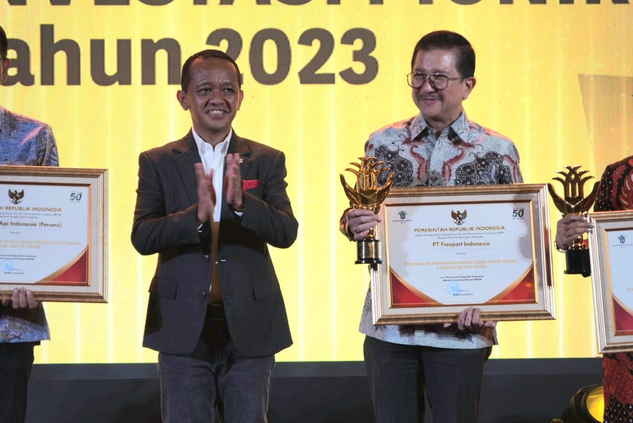 Freeport Indonesia Receives 2023 Pioneer Investment Award