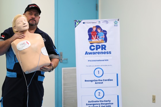Promoting Workplace Safety: CPR socialization at PTFI 