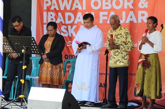 Implementation of The Ecumenical Easter Dawn Service in Kuala Kencana