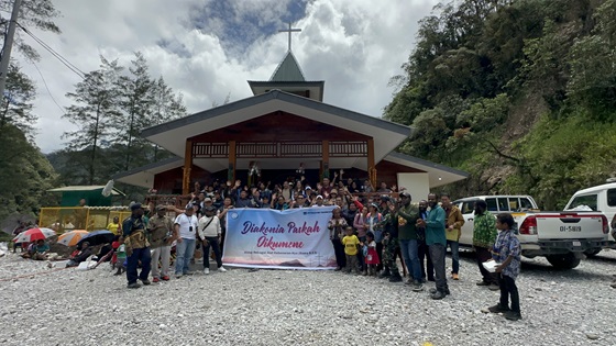 Ecumenical Easter Diakonia Service in Banti Village