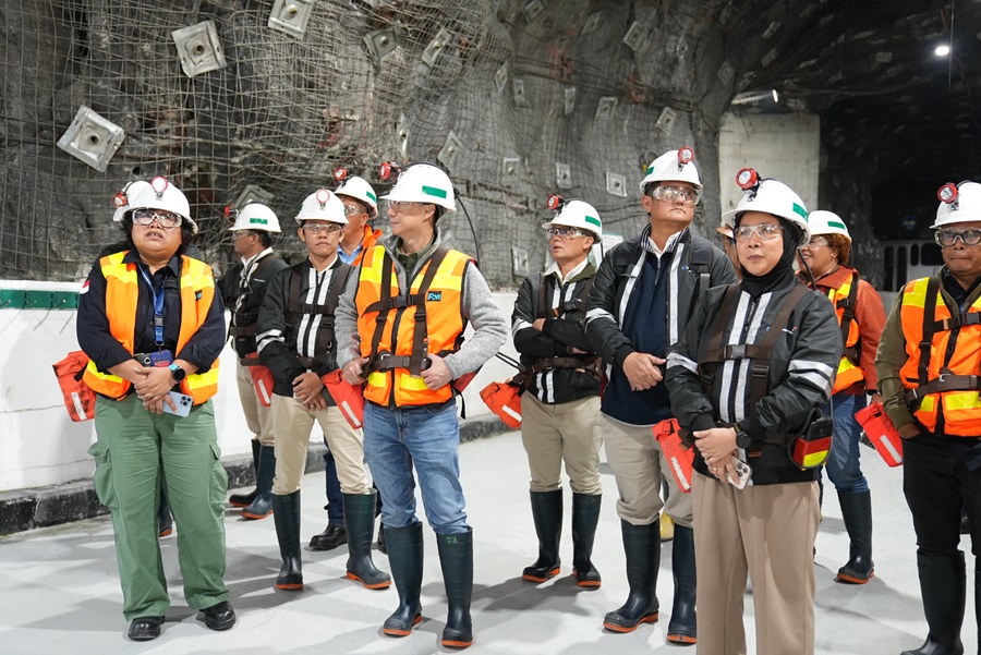 Deputy Governor of BI visited PTFI operational area on May 7-9, 2025.