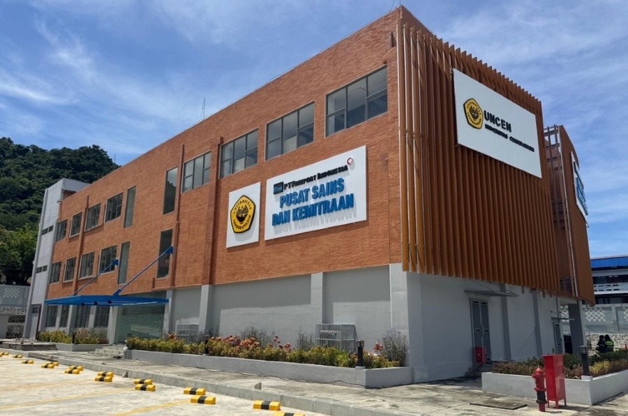 serah terima gedung science 