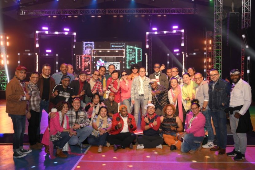 58th PTFI anniversary with music and Retro Dance Party at Sporthall, Tembagapura