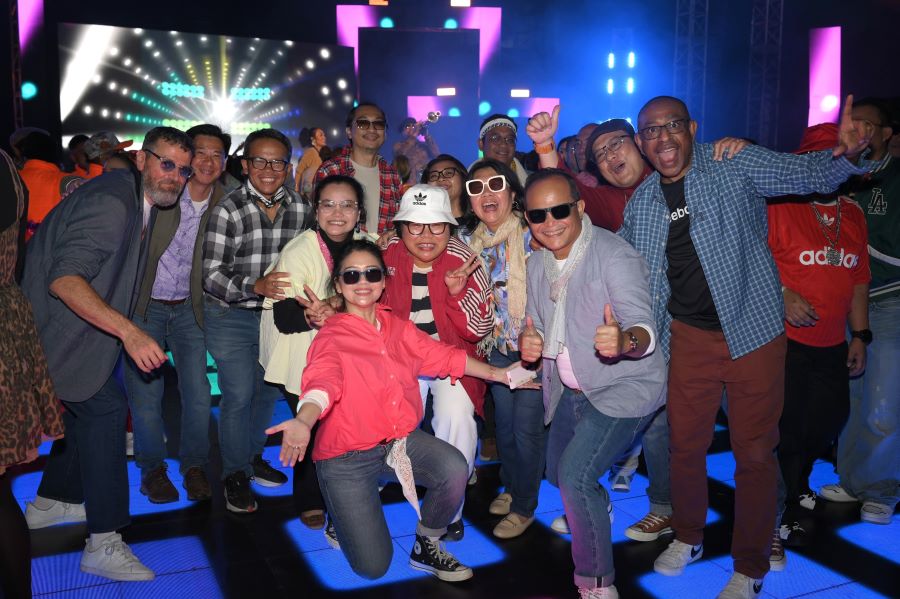 58th PTFI anniversary with music and Retro Dance Party at Sporthall, Tembagapura 