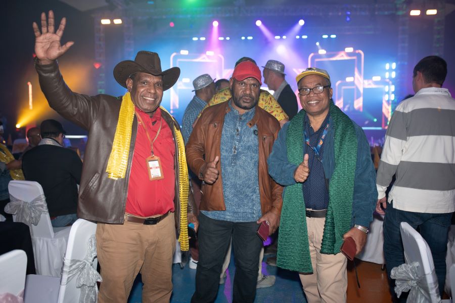 58th PTFI anniversary with music and Retro Dance Party at Sporthall, Tembagapura 