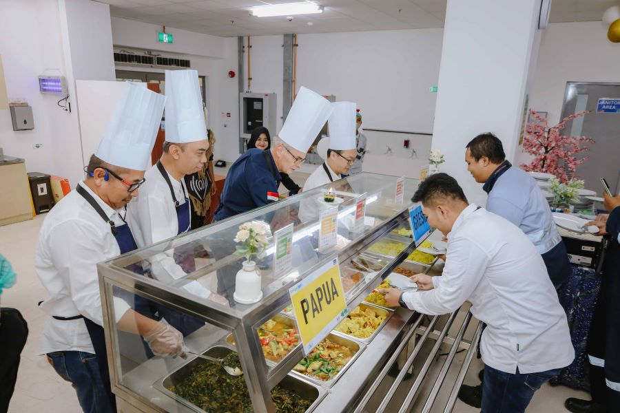 Smelter Gresik turut merayakan HUT ke-58 PTFI yang dirangkai dengan momen Halal Bihalal