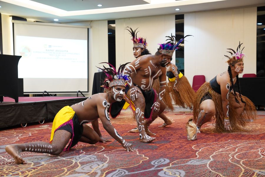 Amungme Gold Coffee Launching with Special Papuan Dance