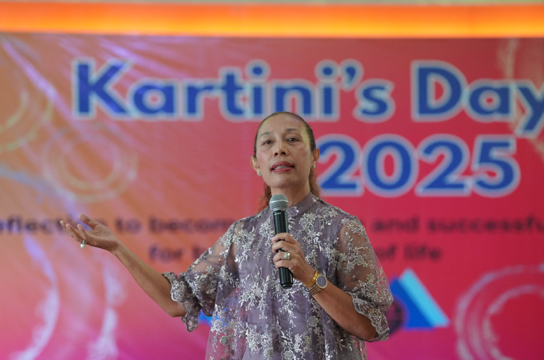 Inspiring sharing session with Mrs. Rita Olwin Sihombing