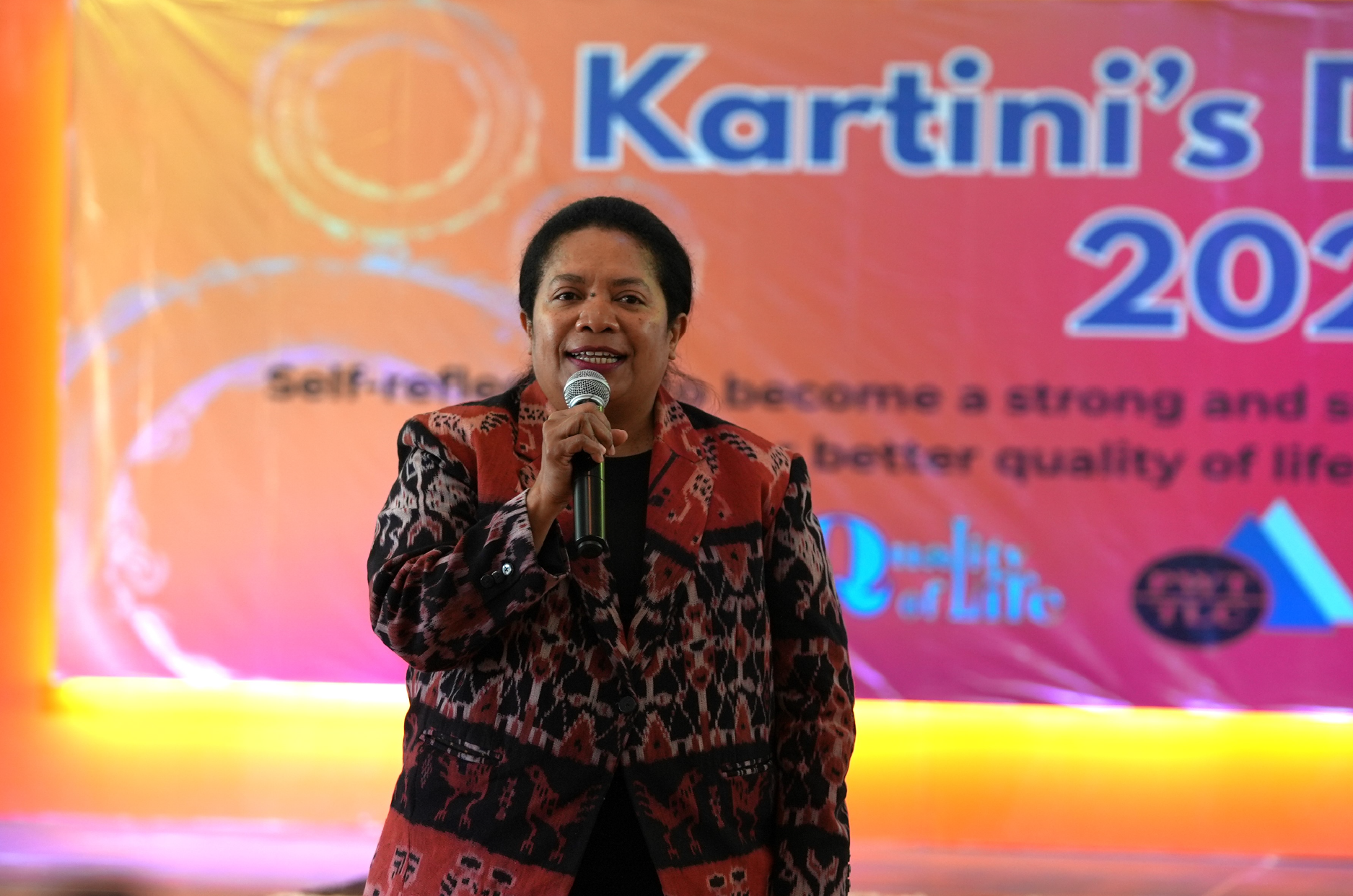 Speech from the PTFI management representative, Mrs Rode Ajomi