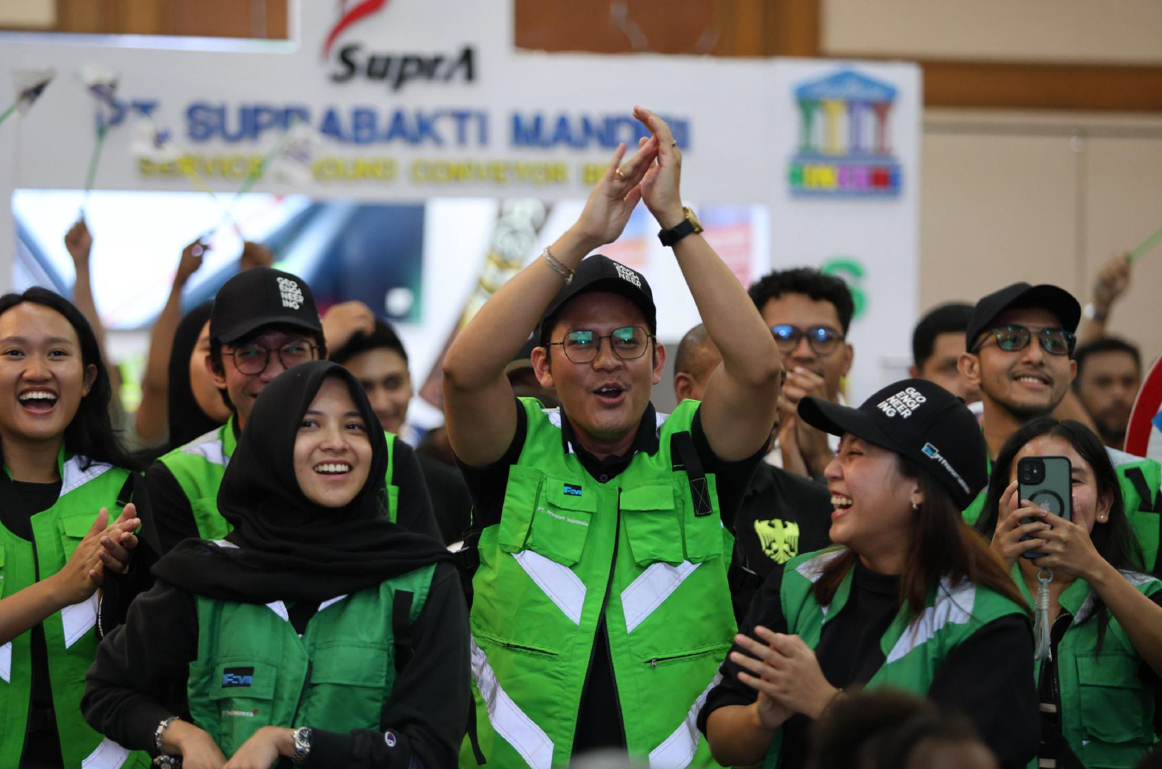Participants' enthusiasm at Safety Street Festival