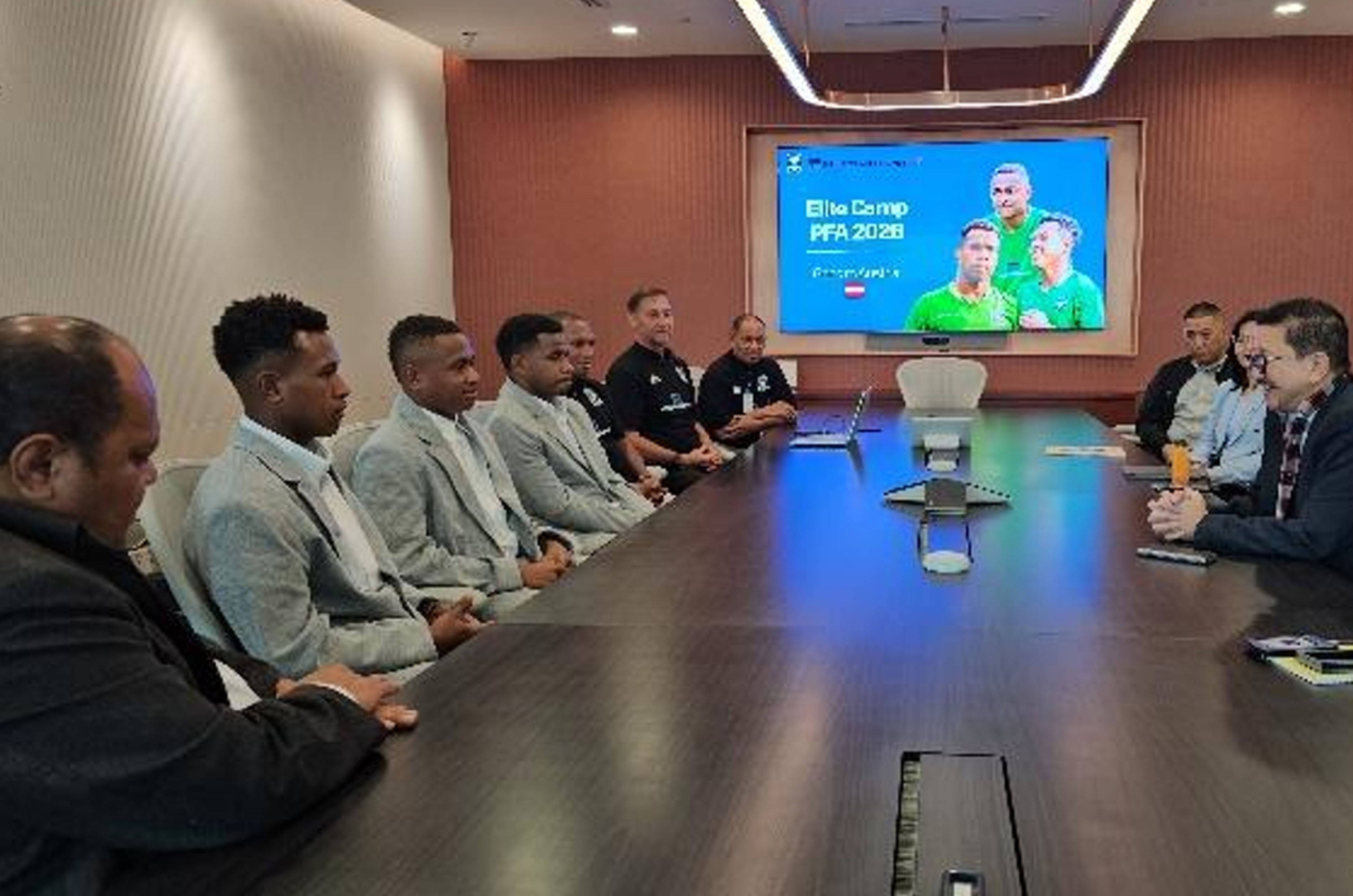 PTFI Management Meeting with Officials and the PFA Team at the PTFI Office in Jakarta, February 9, 2