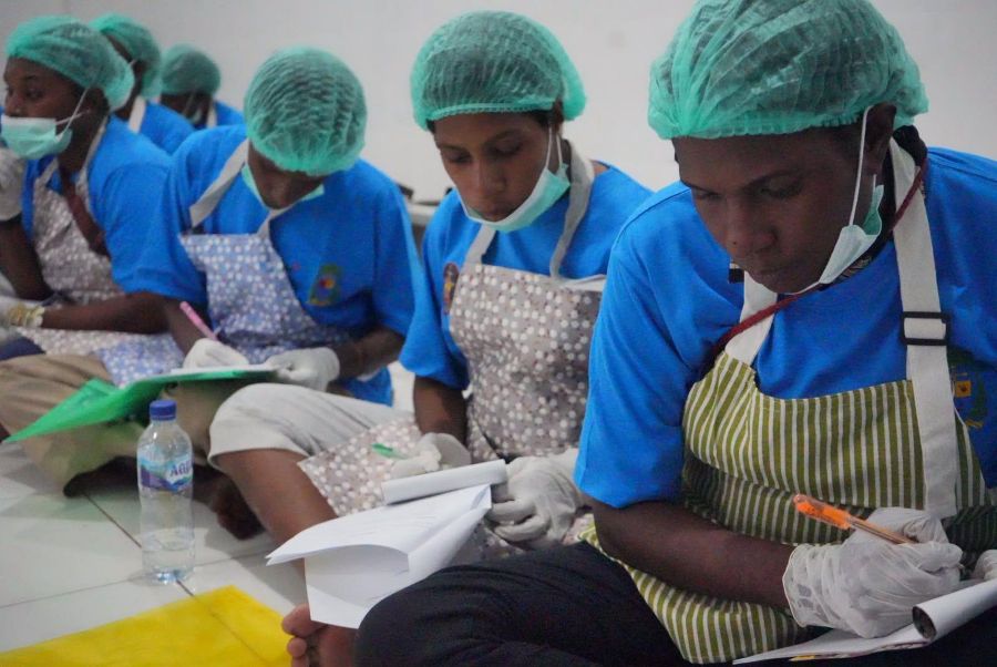 40 Mama-Mama Kamoro Ikuti Pelatihan Pengolahan Makanan Berbahan Pangan Lokal