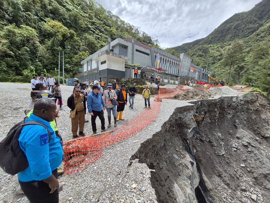 PTFI and Mimika Government Collaboration To Addresses the Impact of Landslides in Waa Banti Valley