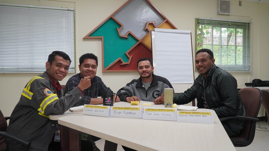 This is the beginning for the young generation of Papua to grow and become an important part of the 