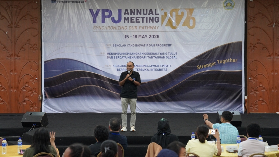 Claus Wamafma, Director and EVP of Sustainable Development, stressed the importance of children's kn
