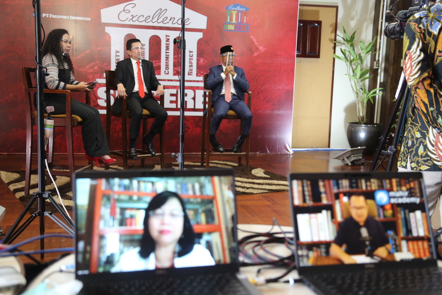 The grand launching of SINCERE and the Virtual Town Hall Meeting hold virtually
