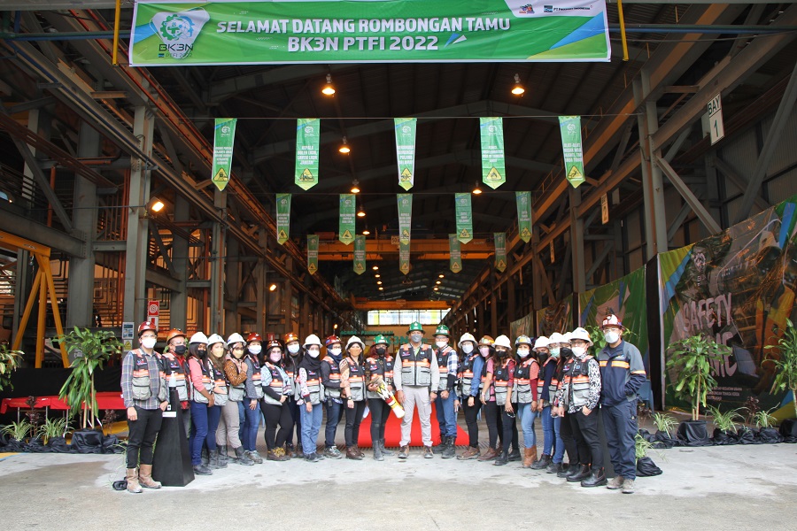 The PT Freeport Indonesia 2022 National Occupational Health and Safety Month launched January 13 in 